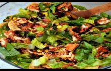 Tavuklu Yeşil Salata Tarifi