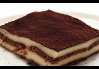 Labnesiz Kolay (yalancı) Tiramisu Tarifi