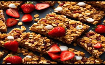 Çilekli Granola Bar Tarifi