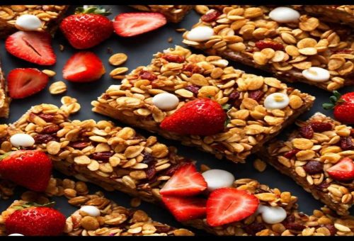 Çilekli Granola Bar Tarifi
