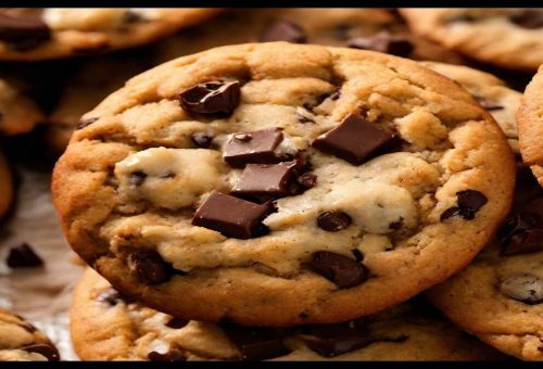 Kremalı Çikolatalı Çatlak Kurabiye