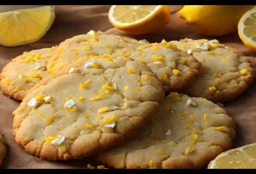 Limonlu Çatlayan Kurabiye Tarifi