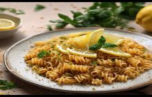 Limon Soslu Tam Buğday Makarna Tarifi