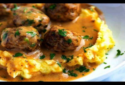 Patates Püreli Misket Köfte Tarifi