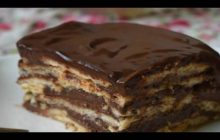Bisküvili Pudingli Pasta Tarifi