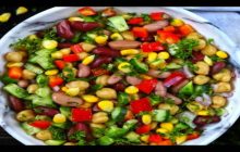 Kuru Fasulye Salatası Nasıl Yapılır ?