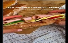 Tam Buğdaylı Sandviç Ekmeği