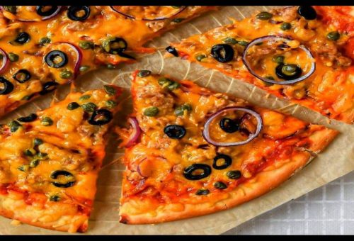 Acılı Ton Balıklı Pizza Tarifi